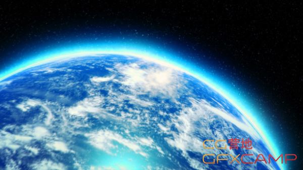 Ae模板 宇宙飞入地球videohive Earth Zoom Logo 龋齿一号gfxcamp