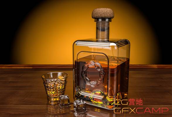Cinema-4D-How-to-Model-Texture-and-Light-a-Whisky-Scene-Tutorial