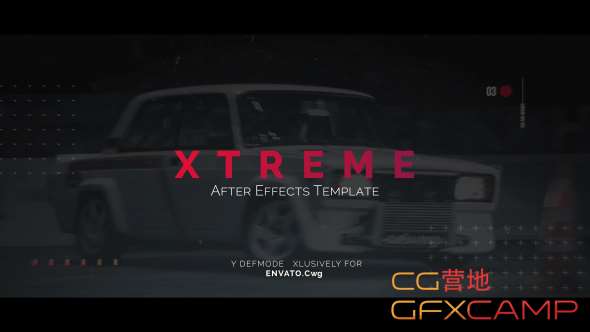 AE模板-极限运动视频片头包装 Xtreme Opener