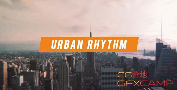 AE模板-节奏感分屏视频包装片头 Urban Rhythm Modern Opener