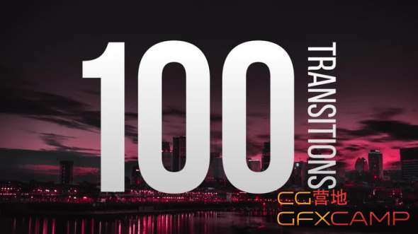 Pr模板-画面图形切割视频转场 100 Transitions – Premiere Pro Templat
