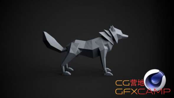 Udemy - Learn Cinema 4D Low Poly Wolf