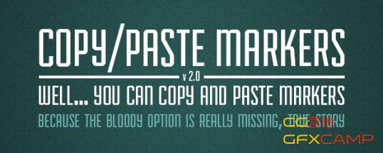Copy Past Markers 2 AEScripts