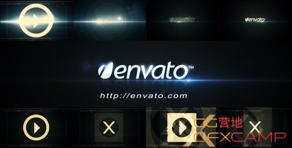 Futuristic Logo Opener