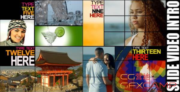 VideoHive Slide Video Intro