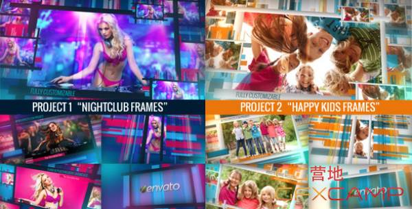 VideoHive Chameleon Frames Photo Galleries