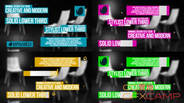 VideoHive Solid Lower Third