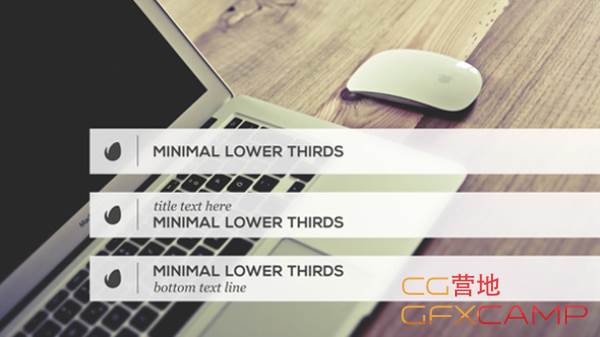 Minimalist Lower Thirds Template