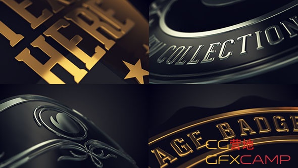Vintage Logo Badges Package