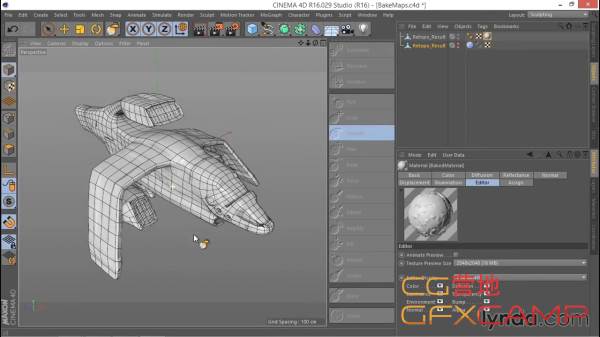 Hard Surface Sculpting and Retopologizing in CINEMA 4D