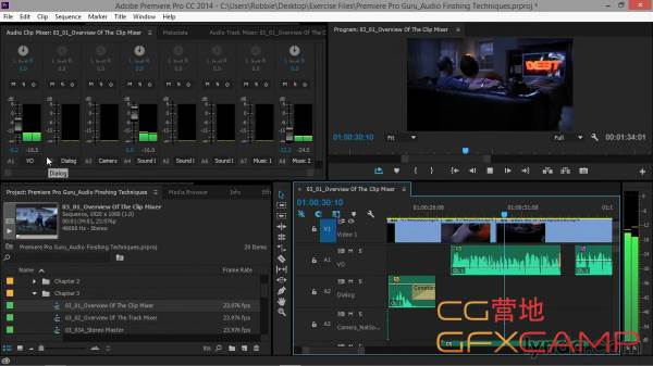 Premiere pro Guru-Audio Finishing Techniques
