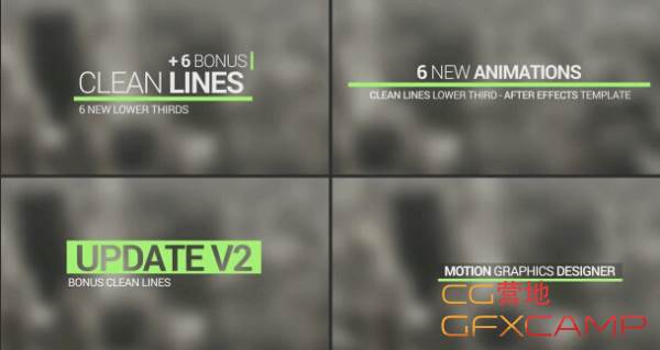 Clean Lines Lower Third