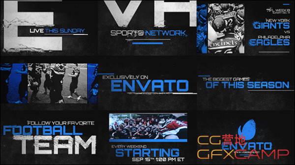 Grunge Sports Promo