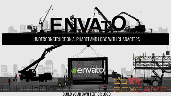 Logo Constructor-Alphabet Builder With Characters