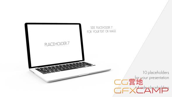 Elegant Website Presentation