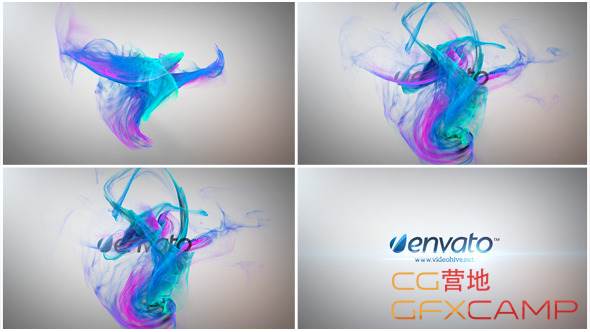 Simple Particle Logo Reveal