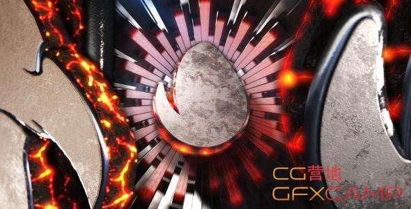 Abstract Magma Logo