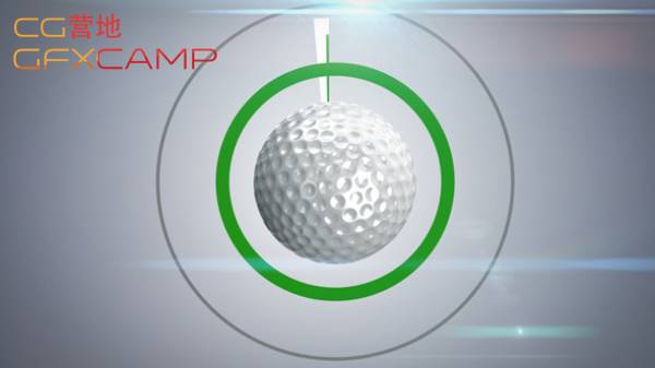Golf ball Logo Reveal