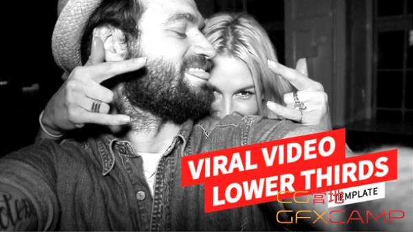 Viral Video Lower Thirds Template