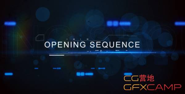 Digital Techno Opening Title