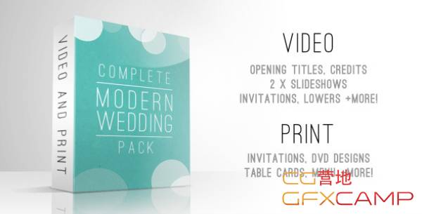 Complete Modern Wedding Pack