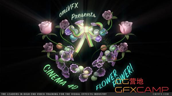 cmiVFX – Cinema 4D Flower Power