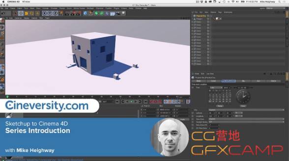 Cineversity – Sketchup to Cinema 4D
