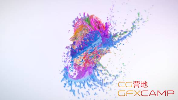 Colorful Splash Logo Reveal