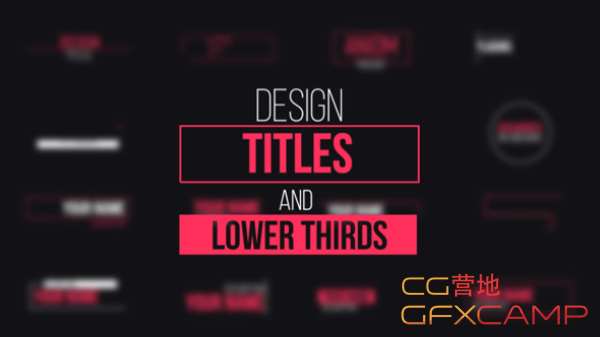 Design Titles and Lower Thirds