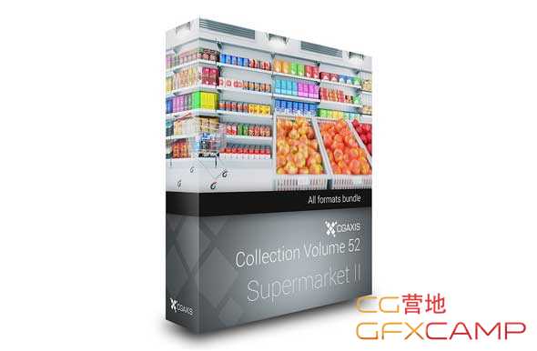 CGAxis-Models-Volume-52---3D-Supermarket-II