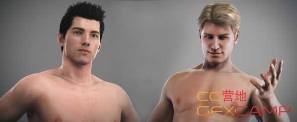 NoneCG – Animated Males Tom & Brian V2