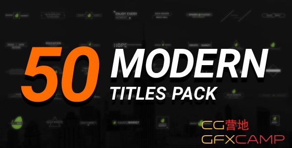 50 Modern Titles Pack