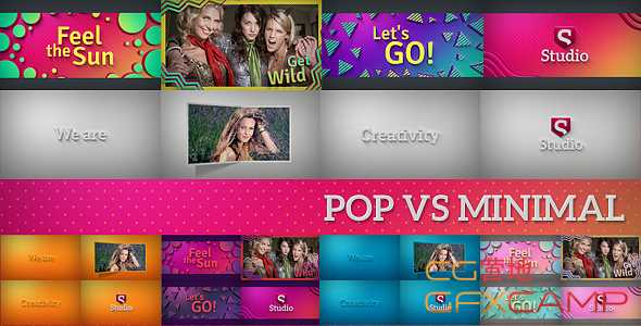 Pop Vs Minimal Fast Slideshow Pack