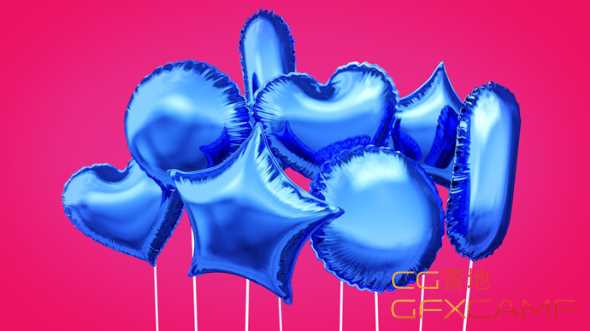 Cinema-4D-Creating-Mylar-Balloons-using-Cloth-and-Vertex-Maps-Tutorial