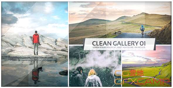 Clean Photo Gallery - Image Slide Opener