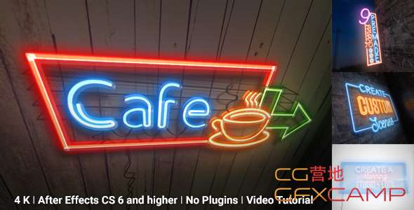 Neon Sign Kit With Photo Motion