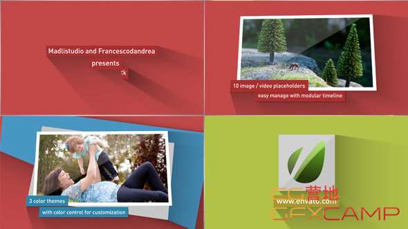 3D LightBox Media Slides