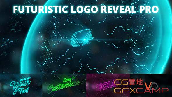 Futuristic Energy Logo Reveal PRO