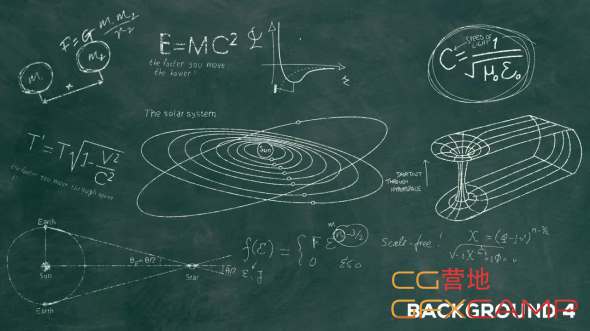 Astronomy And Astrophysics Chalkboard