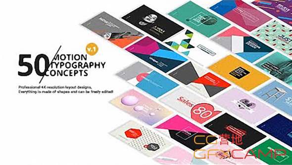 50 Motion Typography Concepts v1
