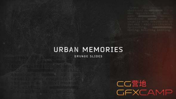Urban Memories Grunge Slides