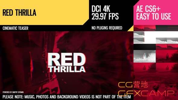 Red Thrilla 4K Cinematic Teaser