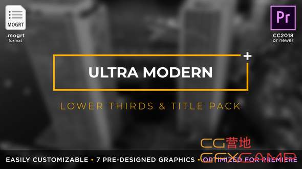 Ultra Modern Titles & Lower Thirds