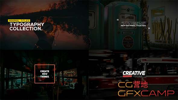 Animated Typography Pack