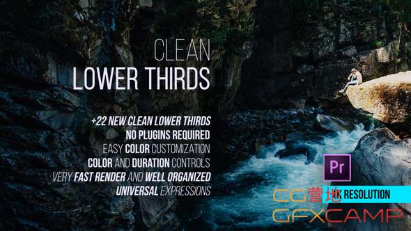 Clean Lower Thirds for Premiere