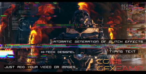 Glitch Auto Generation and Typing