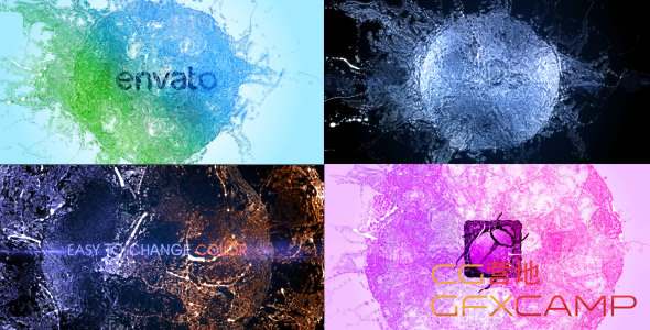 Splash Logo - Particle Effect 11