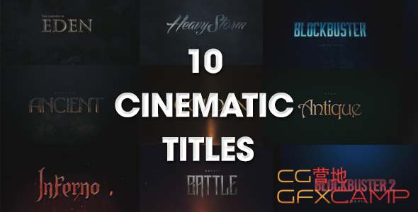 10 Cinematic Titles