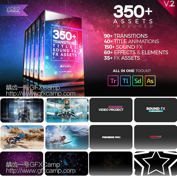 350+Transitions,-Titles,-Sound-FXPack