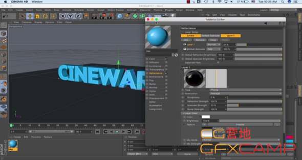 Cinema 4D Cineware in After Effect